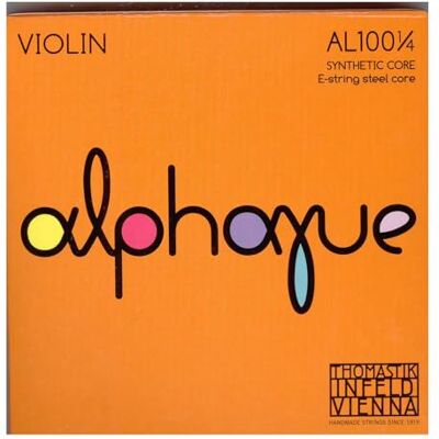 Thomastik-Infeld Thomastik Saiten für Violine ALPHAYUE Nylonkern, Satz 1/4, Mensur 260mm / 10.2“ Thomastik-Infeld Thomastik Saiten für Violine ALPHAYUE Nylonkern, Satz 1/4, Mensur 260mm / 10.2“