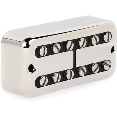DiMarzio DP 293NBK PAF'Tron™ Neck Nickel Cover, Black Insert DiMarzio DP 293NBK PAF'Tron™ Neck Nickel Cover, Black Insert
