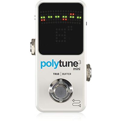 TC Electronic POLYTUNE 3 MINI tuner pedal TC Electronic POLYTUNE 3 MINI tuner pedal