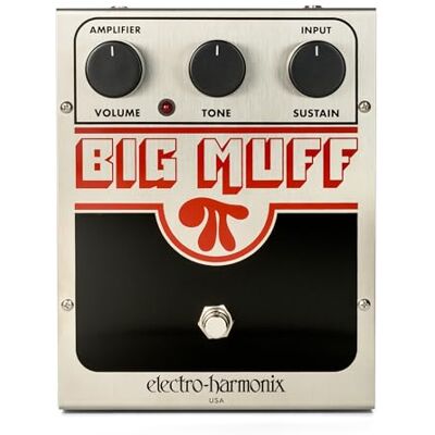 electro-harmonix Electro Harmonix Big Muff Pi Pedal för elgitarr silver electro-harmonix Electro Harmonix Big Muff Pi Pedal för elgitarr silver