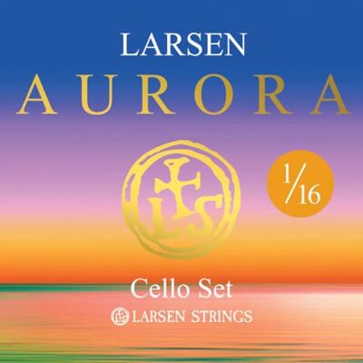 LARSEN STRINGS Larsen Aurora Cello strängar medium set 1/16 Medium LARSEN STRINGS Larsen Aurora Cello strängar medium set 1/16 Medium