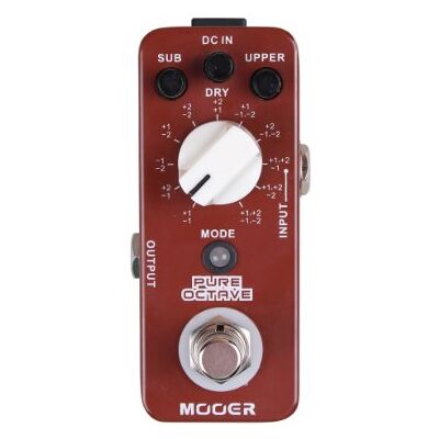 MOOER Pure Octavia Pedal de efectos polyfon 11 lägen MOOER Pure Octavia Pedal de efectos polyfon 11 lägen