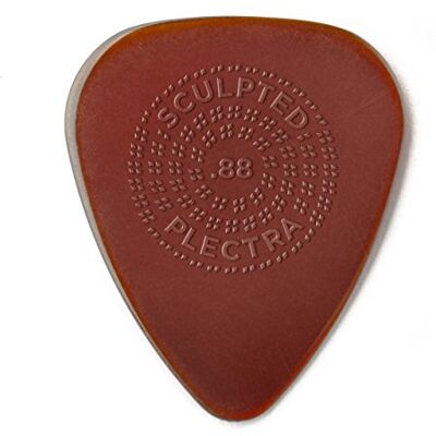 Dunlop Primetone Standard .88 mm skulpterad Plectra (rip) – 12-pack Dunlop Primetone Standard .88 mm skulpterad Plectra (rip) – 12-pack
