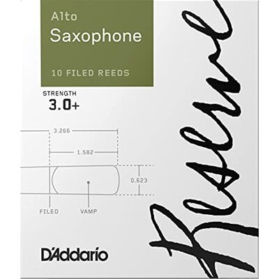 Rico D'Addario Reservblad för gammal axofon styrka 3,0+ (10 stycken) Rico D'Addario Reservblad för gammal axofon styrka 3,0+ (10 stycken)