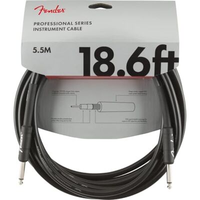 Fender PRO 18 6 INST CBL BLK Fender PRO 18 6 INST CBL BLK