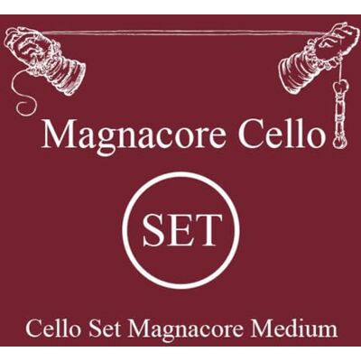 LARSEN STRINGS Larsen Cello Strängar Magnacore Set Medium LARSEN STRINGS Larsen Cello Strängar Magnacore Set Medium