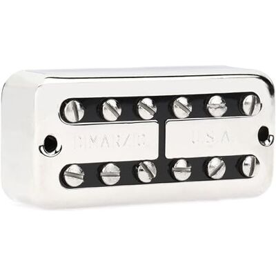 DiMarzio DP 292FNBK New'Tron™ Bridge Nickel Cover, Black Insert DiMarzio DP 292FNBK New'Tron™ Bridge Nickel Cover, Black Insert
