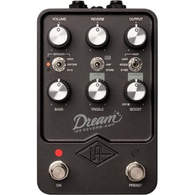 Universal Audio Universellt ljud UAFX Dream '65 Reverb förstärkare pedal Universal Audio Universellt ljud UAFX Dream '65 Reverb förstärkare pedal