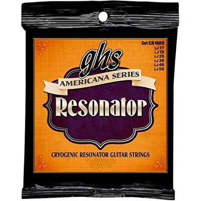 GHS Strings ghs 1600 CR Americana Resonator gitarr string vanlig GHS Strings ghs 1600 CR Americana Resonator gitarr string vanlig