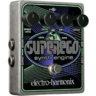 electro-harmonix Electro Harmonix superego pedal för elgitarrer electro-harmonix Electro Harmonix superego pedal för elgitarrer