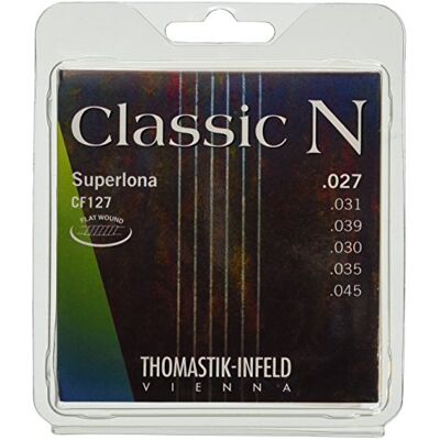 Thomastik-Infeld Thomastik Saiten für Klassik-Gitarre Classic N Series Satz Superlona Light CF127 Flatwound Thomastik-Infeld Thomastik Saiten für Klassik-Gitarre Classic N Series Satz Superlona Light CF127 Flatwound