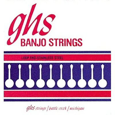 GHS Strings GHS 230 11–30 Johnny Baier fosfor brons banjo strängar set GHS Strings GHS 230 11–30 Johnny Baier fosfor brons banjo strängar set