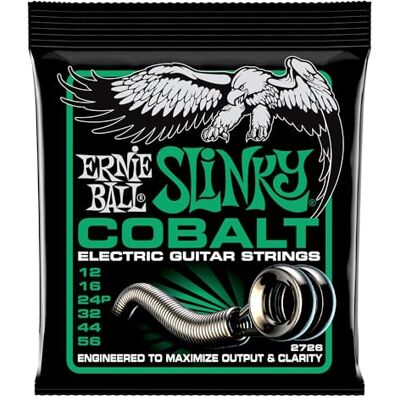 Ernie Ball Not Even Slinky Cobalt Electric Guitar Strings 12-56 Gauge Ernie Ball Not Even Slinky Cobalt Electric Guitar Strings 12-56 Gauge