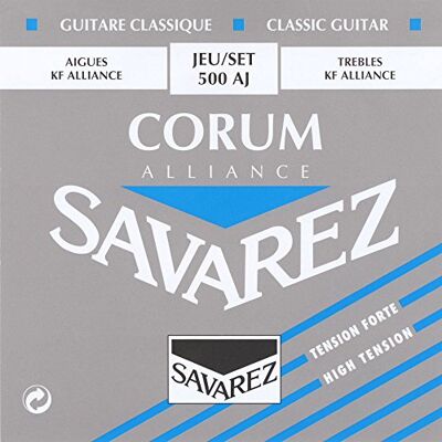 Savarez 500AJ Alliance Corum High Tension klassisk gitarrsträngsats Savarez 500AJ Alliance Corum High Tension klassisk gitarrsträngsats