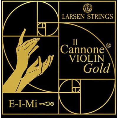 LARSEN STRINGS Larsen Il Cannone Gold E-Soloist Enskild sträng 4/4 Violin Kolstål, Kula/Ögla, Avtagbar kula Spänning 9,0 kg/19,8 lbs LARSEN STRINGS Larsen Il Cannone Gold E-Soloist Enskild sträng 4/4 Violin Kolstål, Kula/Ögla, Avtagbar kula Spänning 9,0 kg/19,8 lbs