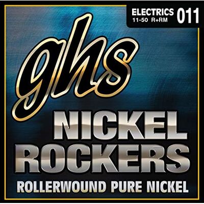 GHS Strings GHS RRM Nickel Rockers Rollerwound String Set Medium 11-50 GHS Strings GHS RRM Nickel Rockers Rollerwound String Set Medium 11-50