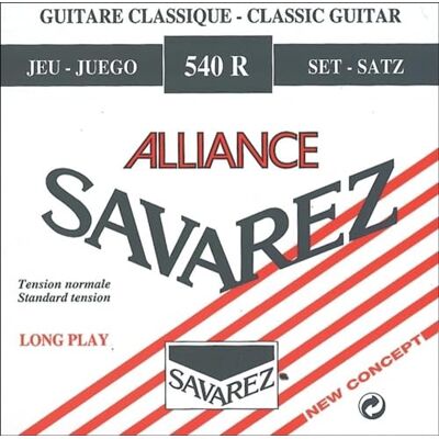 Savarez 540R strängar set Alliance HT standard spänning Savarez 540R strängar set Alliance HT standard spänning