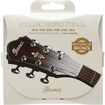 Ibanez IACSP6C akustisk gitarr 12-53 – västerländska gitarrsträngar Ibanez IACSP6C akustisk gitarr 12-53 – västerländska gitarrsträngar