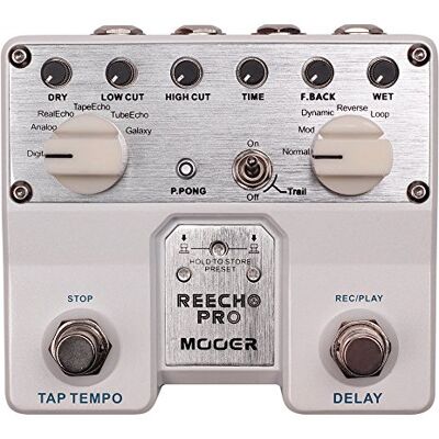 MOOER Twin Reecho Pro DD gitarrpedal MOOER Twin Reecho Pro DD gitarrpedal