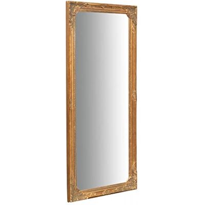 Spegel 82x35x4cm Träram - Shabby-stil för sovrum Spegel 82x35x4cm Träram - Shabby-stil för sovrum