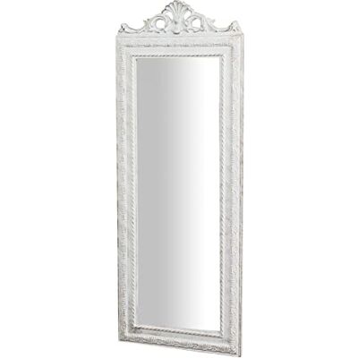 Biscottini Sovrumsspegel 91 x 34 x 5 cm tillverkad i Italien Antik vit shabby spegel väggmonterad badrumsspegel Väggspegel Biscottini Sovrumsspegel 91 x 34 x 5 cm tillverkad i Italien Antik vit shabby spegel väggmonterad badrumsspegel Väggspegel