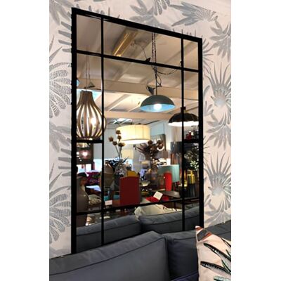FORNOR 28207 Svart metallspegel 61 x 69 cm FORNOR 28207 Svart metallspegel 61 x 69 cm