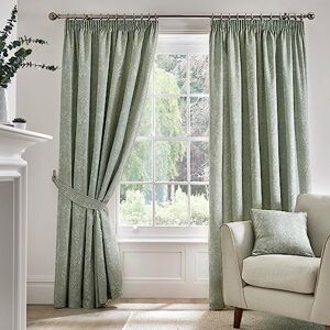 Dreams & Drapes Aveline Gröna Jacobea Bomullsgardiner Dreams & Drapes Aveline Gröna Jacobea Bomullsgardiner