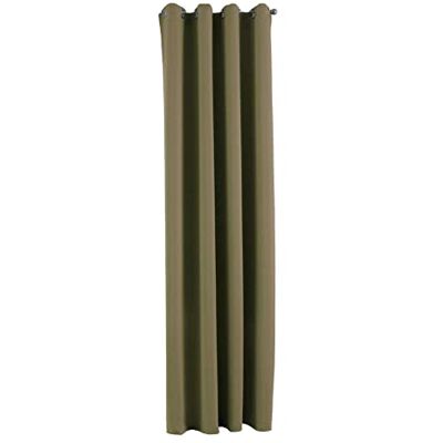 Gardinenbox Gardin ogenomskinlig "Newyork" oliv H x B 245 x 140 cm, 1-pack termisk gardin, mörkläggningsgardin, mörkläggningsgardin, mörkläggningsöljetter, ljudisolerande, Oeko-Tex UV-skydd, roomhållare, Gardinenbox Gardin ogenomskinlig "Newyork" oliv H x B 245 x 140 cm, 1-pack termisk gardin, mörkläggningsgardin, mörkläggningsgardin, mörkläggningsöljetter, ljudisolerande, Oeko-Tex UV-skydd, roomhållare,