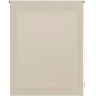 Interblind Premium genomskinlig enkel rullgardin 130 x 175 cm tygmått 127 x 170 cm elfenben färg för fönster Interblind Premium genomskinlig enkel rullgardin 130 x 175 cm tygmått 127 x 170 cm elfenben färg för fönster