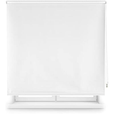 Interblind Premium slät ogenomskinlig rullgardin – storlek 140 x 175 cm bredd och höjd – tygmått 137 x 170 cm – termisk rå – isolerande ljus, kyla och värme Interblind Premium slät ogenomskinlig rullgardin – storlek 140 x 175 cm bredd och höjd – tygmått 137 x 170 cm – termisk rå – isolerande ljus, kyla och värme