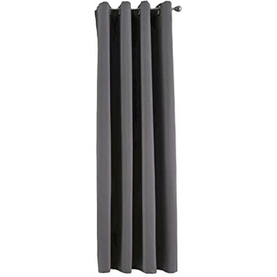 Gardinenbox Gardin ogenomskinlig "Newyork" mörkgrå H x B 160 x 140 cm, 1-pack termisk gardin, mörkläggningsgardin, mörkläggning, öljetter, ljudisolerande, Oeko-Tex UV-skydd, gardinhållare, 201920600 Gardinenbox Gardin ogenomskinlig "Newyork" mörkgrå H x B 160 x 140 cm, 1-pack termisk gardin, mörkläggningsgardin, mörkläggning, öljetter, ljudisolerande, Oeko-Tex UV-skydd, gardinhållare, 201920600