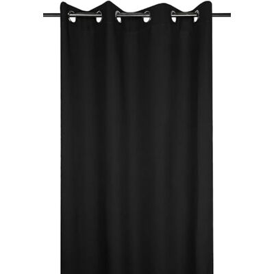 Stof Lovely CASA gardin Nelson-modell svart 135 x 180 cm 100% polyester Stof Lovely CASA gardin Nelson-modell svart 135 x 180 cm 100% polyester