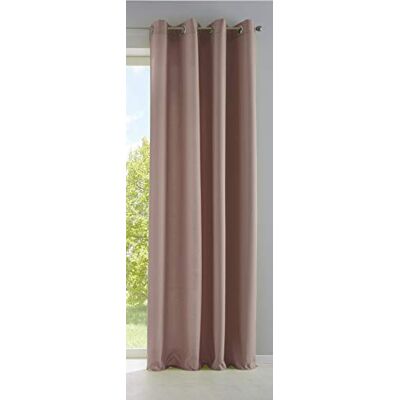 Gardinenbox Gardinlåda gardin iögonfallande gardin matt ljusgenomsläpplig »PALERMO« med öglor och affhållare dekorativ sjal, 100% polyester, dopa, HxB 245 x 140 cm Gardinenbox Gardinlåda gardin iögonfallande gardin matt ljusgenomsläpplig »PALERMO« med öglor och affhållare dekorativ sjal, 100% polyester, dopa, HxB 245 x 140 cm
