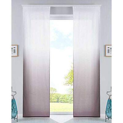 Gardinenbox Gardinlåda 2-pack rutgardiner matt färgövergång ytförhäng mikrosatin, EKÖTEX standard 100, inklusive panelbilar och tillbehör, 100% polyester, brun, H x B 245 x 60 cm Gardinenbox Gardinlåda 2-pack rutgardiner matt färgövergång ytförhäng mikrosatin, EKÖTEX standard 100, inklusive panelbilar och tillbehör, 100% polyester, brun, H x B 245 x 60 cm