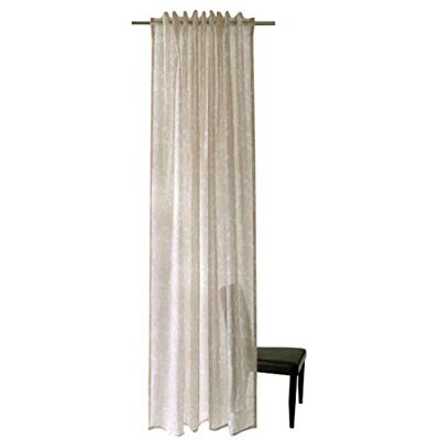 Homing halbtransparenter Vorhang bedruckt beige (1Stück) 245 x 140 cm (HxB) Homing halbtransparenter Vorhang bedruckt beige (1Stück) 245 x 140 cm (HxB)