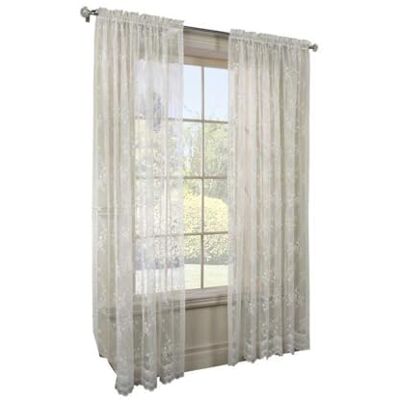 COMMONWEALTH Home Fashion Mona Lisa Jacquard uddig spetspanel, 56 x 72 äggskal COMMONWEALTH Home Fashion Mona Lisa Jacquard uddig spetspanel, 56 x 72 äggskal