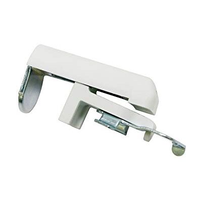 Gardinia klämfäste för persienner med 25 mm överlist, Metall, Vit Gardinia klämfäste för persienner med 25 mm överlist, Metall, Vit