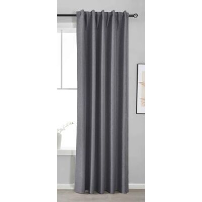 Gardinenbox Gardinlåda premium mörkläggningsgardin H x B 245 x 140 cm mörkgrå "Boston Dark", 100% mörkläggning med multibandupphängning, 2023600 Gardinenbox Gardinlåda premium mörkläggningsgardin H x B 245 x 140 cm mörkgrå "Boston Dark", 100% mörkläggning med multibandupphängning, 2023600