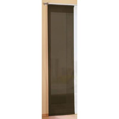 Gardinenbox Transparent enfärgad panel/glidgardin med tillbehör 85589, brun, 245 x 60 m Gardinenbox Transparent enfärgad panel/glidgardin med tillbehör 85589, brun, 245 x 60 m
