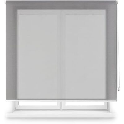 Interblind Premium skärmvävd rullgardin rullgardin storlek 120 x 180 cm bred vid hög minskning av bländning och effektivt solskydd rullgardin tygstorlek 117 x 175 Interblind Premium skärmvävd rullgardin rullgardin storlek 120 x 180 cm bred vid hög minskning av bländning och effektivt solskydd rullgardin tygstorlek 117 x 175