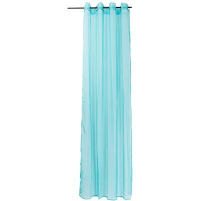 Stof Lovely Casa r61290008vl Lisa Voile bomull gul, polyester, turkos, 135 x 260 cm Stof Lovely Casa r61290008vl Lisa Voile bomull gul, polyester, turkos, 135 x 260 cm