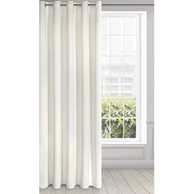 Eurofirany RIA Mörkläggningsgardin, Ogenomskinlig, Satänggardin med Öljetter 1st. Extra Lång Gardin, Elegant, Vanlig, Vardagsrum, Sovrum, Densitet 290 g/m², 140x250 cm, Grädde Eurofirany RIA Mörkläggningsgardin, Ogenomskinlig, Satänggardin med Öljetter 1st. Extra Lång Gardin, Elegant, Vanlig, Vardagsrum, Sovrum, Densitet 290 g/m², 140x250 cm, Grädde