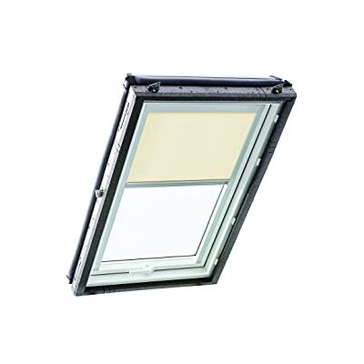 Roto Original Rollo Exclusiv ZRE för takfönster, dagsljuspersienn styrskena silver för takfönster i serien Designo R4/R7 och Classic 43/73 med storlek 074/118 07/11 färg beige Roto Original Rollo Exclusiv ZRE för takfönster, dagsljuspersienn styrskena silver för takfönster i serien Designo R4/R7 och Classic 43/73 med storlek 074/118 07/11 färg beige