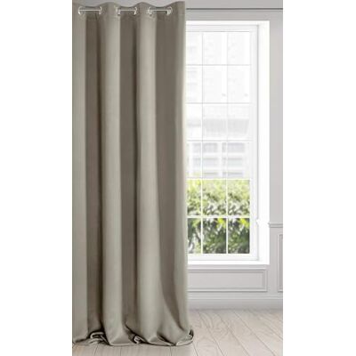 Eurofirany Logan gardin ogenomskinlig, satin, mörkläggningsgardin med öljetter – 1 st. Öljettgardin, elegant, slät, enfärgad, vardagsrum, sovrum, 140 x 270 cm, cappuccino Eurofirany Logan gardin ogenomskinlig, satin, mörkläggningsgardin med öljetter – 1 st. Öljettgardin, elegant, slät, enfärgad, vardagsrum, sovrum, 140 x 270 cm, cappuccino