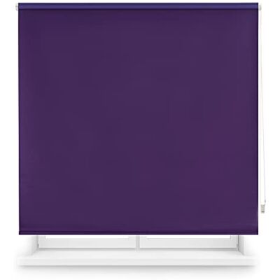 Interblind Premium slät ogenomskinlig rullgardin – storlek 120 x 175 cm bredd och höjd – tygmått 117 x 170 cm – värmeisolering av ljus, kyla och värme Interblind Premium slät ogenomskinlig rullgardin – storlek 120 x 175 cm bredd och höjd – tygmått 117 x 170 cm – värmeisolering av ljus, kyla och värme