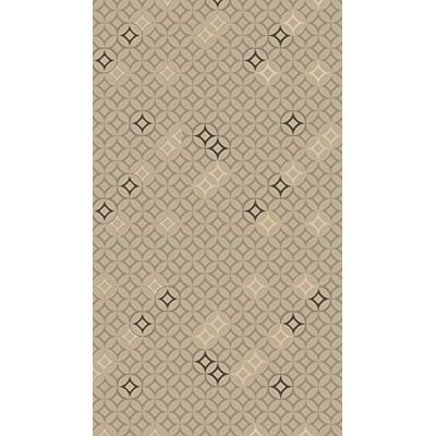 AG Design Brun guld ornament, gardiner för vardagsrum, kök, sovrum, trädgårdshus, 140 x 245 cm, 1 del, FCS L 7593 AG Design Brun guld ornament, gardiner för vardagsrum, kök, sovrum, trädgårdshus, 140 x 245 cm, 1 del, FCS L 7593