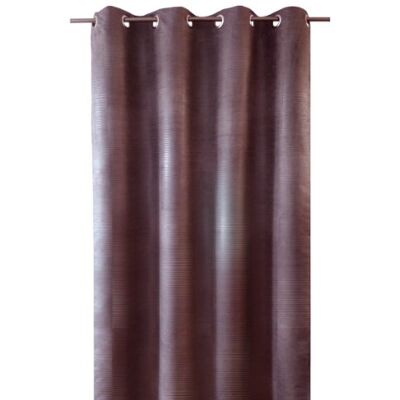 BelAir Bel Air Shade 0400057-0002 gardin med ögla, präglad konstsida, randig, med söm 140 x 250 cm, figur BelAir Bel Air Shade 0400057-0002 gardin med ögla, präglad konstsida, randig, med söm 140 x 250 cm, figur