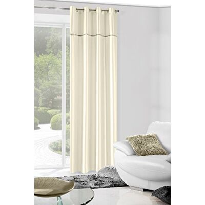 Eurofirany draperi, tyg, beige, 140 x 250 cm Eurofirany draperi, tyg, beige, 140 x 250 cm