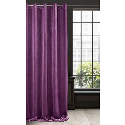 Eurofirany RIA Mörkläggningsgardin, Ogenomskinlig, Satänggardin med Öljetter 1st. Extra Lång Gardin, Elegant, Vanlig, Vardagsrum, Sovrum, Densitet 290 g/m², 140x250 cm, Violett Eurofirany RIA Mörkläggningsgardin, Ogenomskinlig, Satänggardin med Öljetter 1st. Extra Lång Gardin, Elegant, Vanlig, Vardagsrum, Sovrum, Densitet 290 g/m², 140x250 cm, Violett