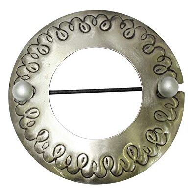 Gardinia dekorativt omtag Ring ädelstålutseende Ø 12 cm, Metall Gardinia dekorativt omtag Ring ädelstålutseende Ø 12 cm, Metall
